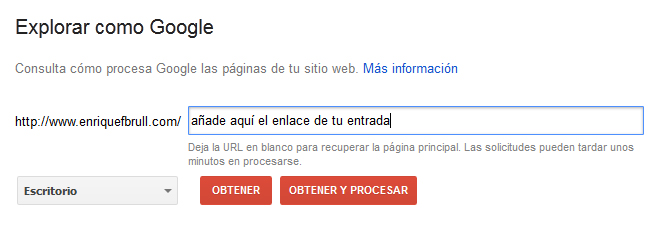 search console explorar como google contenido duplicado